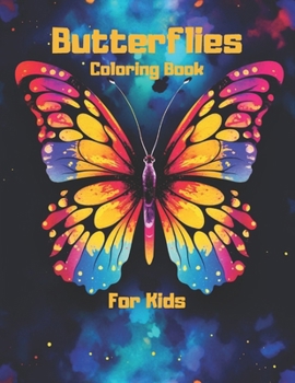 Paperback Fluttering Fantasies: A Butterfly Coloring Adventure" Book