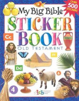 Paperback My Big Bible Sticker Book: Old Testament Book