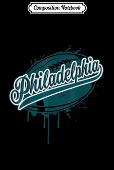 Composition Notebook: Philadelphia Football Fans Team Matching  Journal/Notebook Blank Lined Ruled 6x9 100 Pages