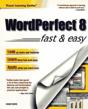 Hardcover WordPerfect 8 Visual Learning Book