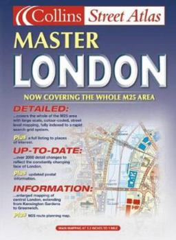 Hardcover M25 London Master Street Atlas Book