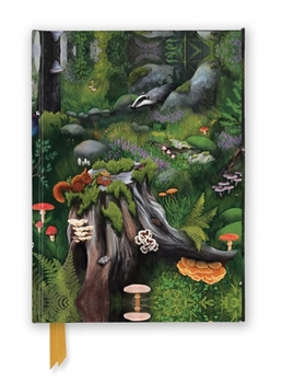 Anna Stead: Deep in the Forest (Foiled Journal) (Flame Tree Notebooks)