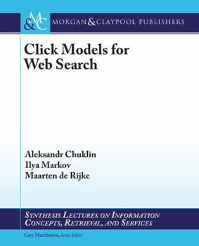 Paperback Click Models for Web Search Book