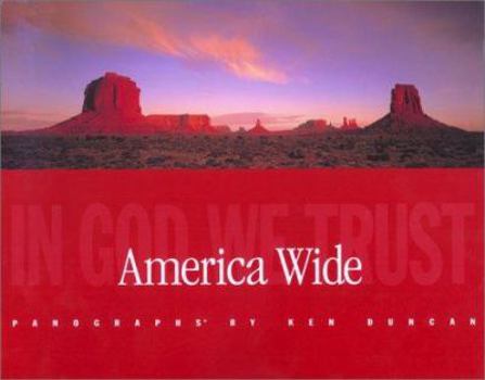 Hardcover America Wide: In God We Trust Book