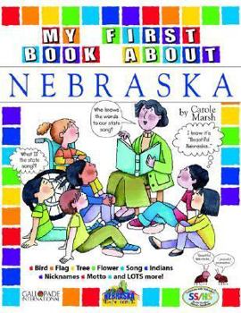 Paperback My First Book about Nebraska Book