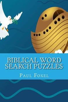 Paperback Biblical Word Search Puzzles: Biblical Places & People's Names Book