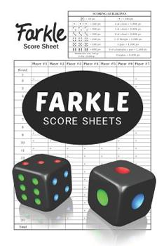 Paperback Farkle Score Sheets: 100 Score sheets with special small size 6 x 9 inches Book