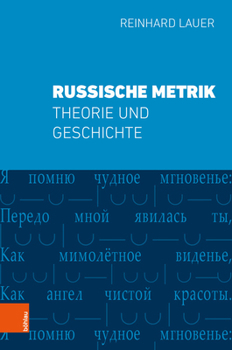 Hardcover Russische Metrik: Theorie Und Geschichte [German] Book