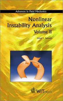 Hardcover Nonlinear Instability Analysis (Advances in Fluid Mechanics) Book