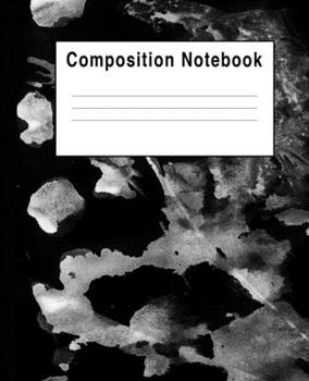 Paperback Composition Notebook: Art Black & White Art Abstract Book
