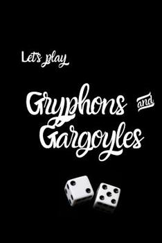 Paperback Let's play Gryphons and Gargoyles: Riverdale Fan Novelty Notebook Book