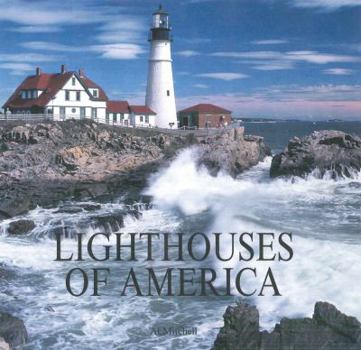 Paperback Lighthouses of America Book