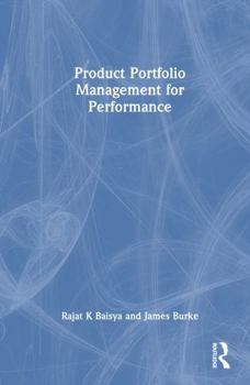 Hardcover Product Portfolio Management for Performance Book