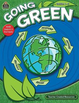 Paperback Going Green, Grades 1-2 Book