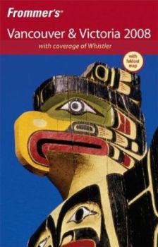 Paperback Frommer's Vancouver & Victoria [With Foldout Map] Book