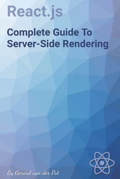 Paperback React.js Complete Guide To Server-Side Rendering Book