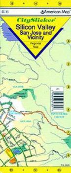 Map Silicon Valley, Ca Slicker Book