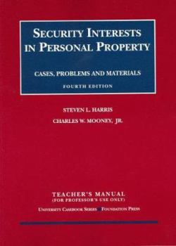 Hardcover Security Interests in Personal Property: Cases, Problems, and Materials Book