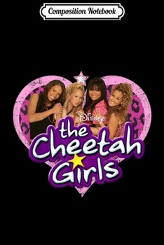Paperback Composition Notebook: Disney Channel The Cheetah Girls Characters and Logo Journal/Notebook Blank Lined Ruled 6x9 100 Pages Book