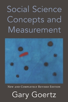 Hardcover Social Science Concepts and Measurement: New and Completely Revised Edition Book
