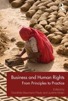 Hardcover Business and Human Rights: From Principles to Practice Book