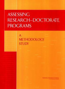 Paperback Assessing Research-Doctorate Programs: A Methodology Study Book