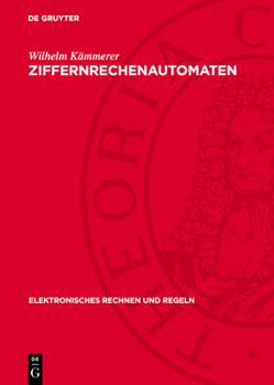 Hardcover Ziffernrechenautomaten [German] Book
