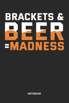 Notebook: Dotted Lined College Basketball Notebook (6x9 inches) ideal as a Bracket Tournament Journal. Perfect as a Hoops Book for all Hoops Lover. Great gift for Men and Women