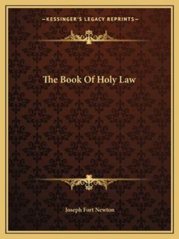 Paperback The Book Of Holy Law Book