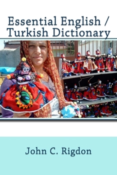 Paperback Essential English / Turkish Dictionary Book
