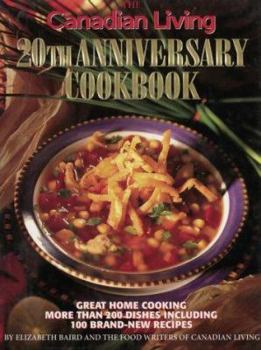 Hardcover Canadian Living 20th Anniversary Cookbook Book