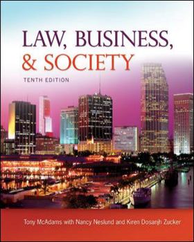 Hardcover Law, Business and Society Book