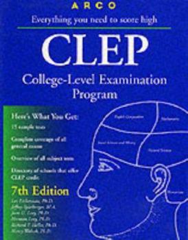 Paperback ARCO Preparation for the CLEP: College-Level Examination Program, the 5 General Examinations Book