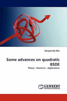 Paperback Some advances on quadratic BSDE Book