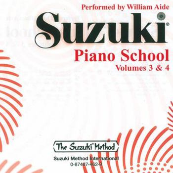 Audio CD Suzuki Piano School, Vol 3 & 4 Book