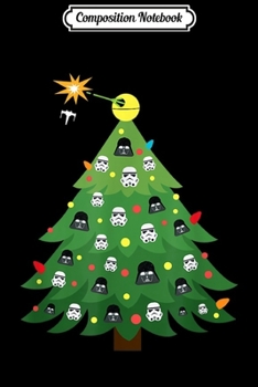 Composition Notebook: Star Wars Imperial Christmas Tree Holiday  Journal/Notebook Blank Lined Ruled 6x9 100 Pages