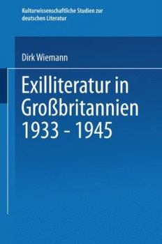 Paperback Exilliteratur in Großbritannien 1933 - 1945 [German] Book