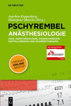 Pschyrembel Anästhesiologie: AINS: Anästhesiologie, Intensivmedizin, Notfallmedizin und Schmerztherapie (German Edition)