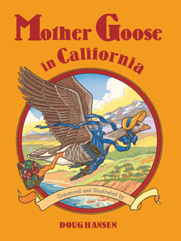 Hardcover Mother Goose in California Book