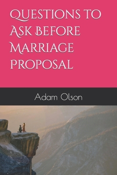 Paperback Questions to Ask Before Marriage Proposal Book