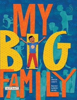 Hardcover My Big Family Book