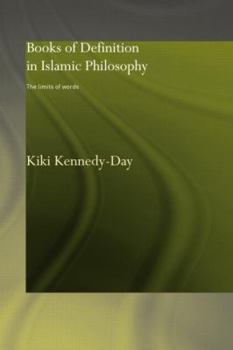 Paperback Books of Definition in Islamic Philosophy: The Limits of Words Book