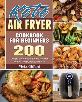 Paperback Keto Air Fryer Cookbook For Beginners Book