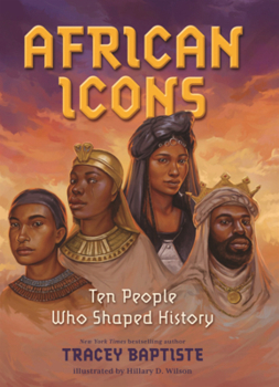 Library Binding African Icons: Ten People Who Shaped History Book