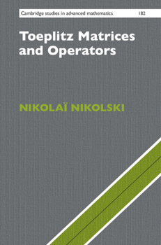 Hardcover Toeplitz Matrices and Operators Book