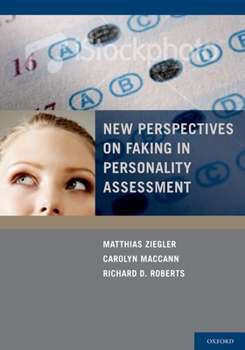 Hardcover New Perspectives on Faking in Personality Assessment Book