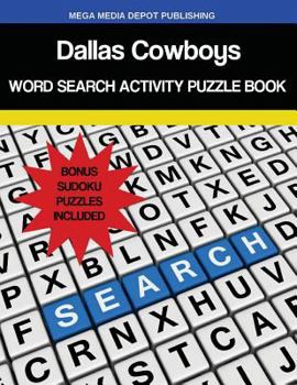 Dallas Cowboys Word Search Activity Puzzle Book