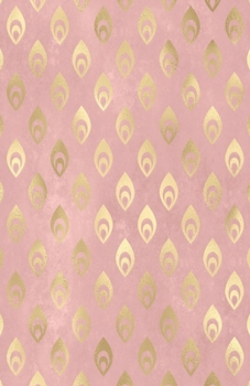 Paperback Dot Grid Journal Notebook: Pink Peacock - Bullet Planner Book - Dotted Grid - 5.5 X 8.5" 120 Pg - Diy Weekly Spread - Organizer - Habit Tracker- Book