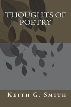 Paperback Thoughts of Poetry Book