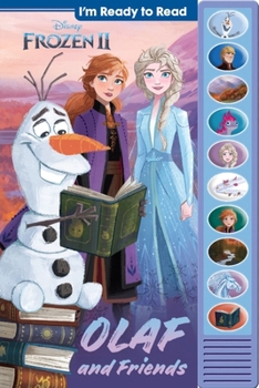 Hardcover Disney Frozen 2: Olaf and Friends I'm Ready to Read Sound Book: I'm Ready to Read [With Battery] Book